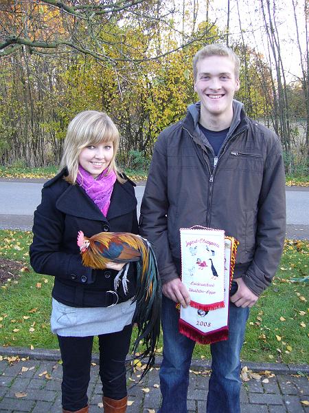 Delbrueck 2008 151.jpg - !00 Jahre RGZV Delbrück Gruppelbild Vera Henkemeier und Lars-Martin Lummer